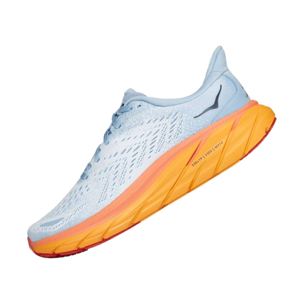 HOKA Women's Clifton 8 - Summer Song/Ice Flow - Lenny's Shoe & Apparel