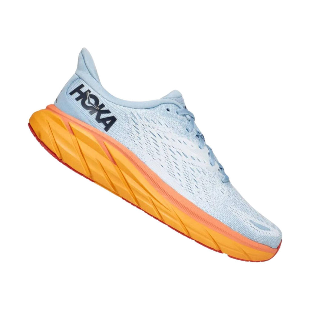 HOKA Women's Clifton 8 - Summer Song/Ice Flow - Lenny's Shoe & Apparel