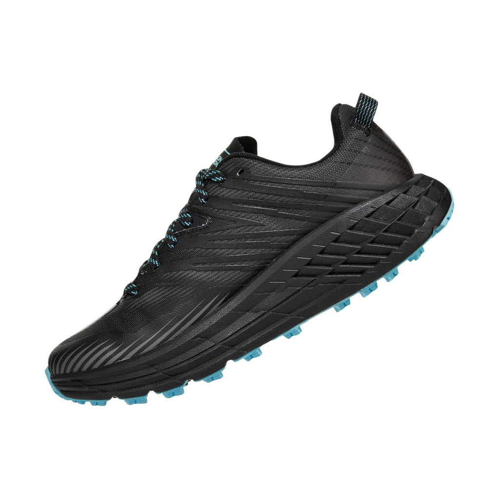 HOKA Women's Speedgoat 4 GTX - Anthracite/Dark Gull Grey - Lenny's Shoe & Apparel