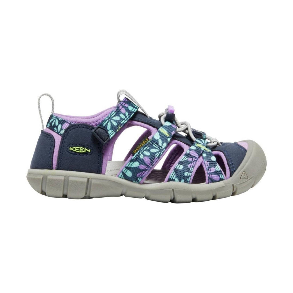 KEEN Little Kids' Seacamp II CNX - Black Iris/African Violet - Lenny's Shoe & Apparel