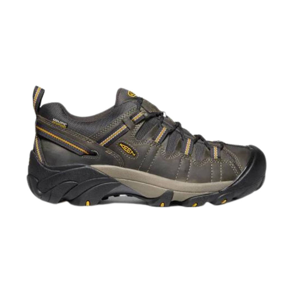 KEEN Men's Targhee II Waterproof Hiking Shoe - Raven/Tawny Olive - Lenny's Shoe & Apparel