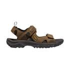 KEEN Men's Targhee III Open Toe Sandal - Bison/Mulch - Lenny's Shoe & Apparel