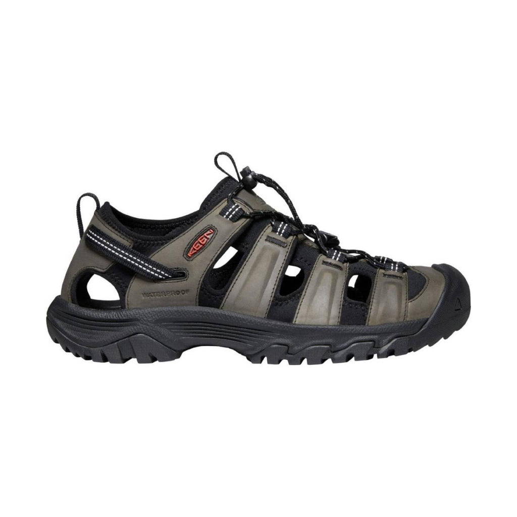 KEEN Men's Targhee III Sandal - Grey/Black - Lenny's Shoe & Apparel