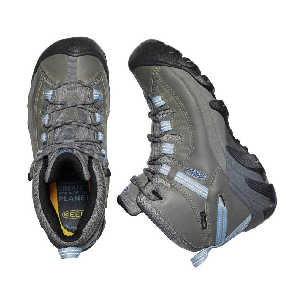 KEEN Women's Targhee II Mid Waterproof Boot - Steel Grey - Lenny's Shoe & Apparel