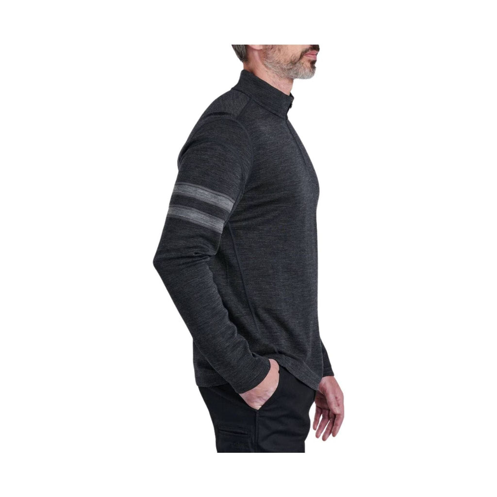 Kuhl Men's Team Merino Quarter Zip - Smoke - Lenny's Shoe & Apparel