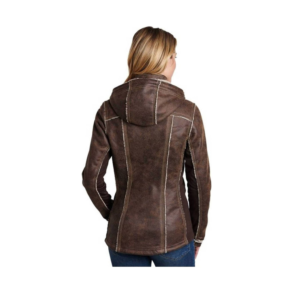 Kuhl Women's Dani Sherpa Jacket - Oak - Lenny's Shoe & Apparel