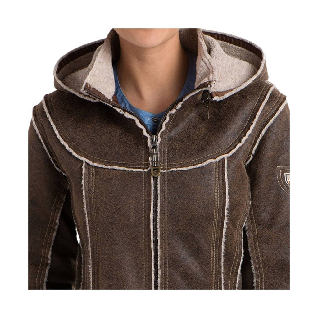 Kuhl Women's Dani Sherpa Lined Jacket - Oak - Lenny's Shoe & Apparel