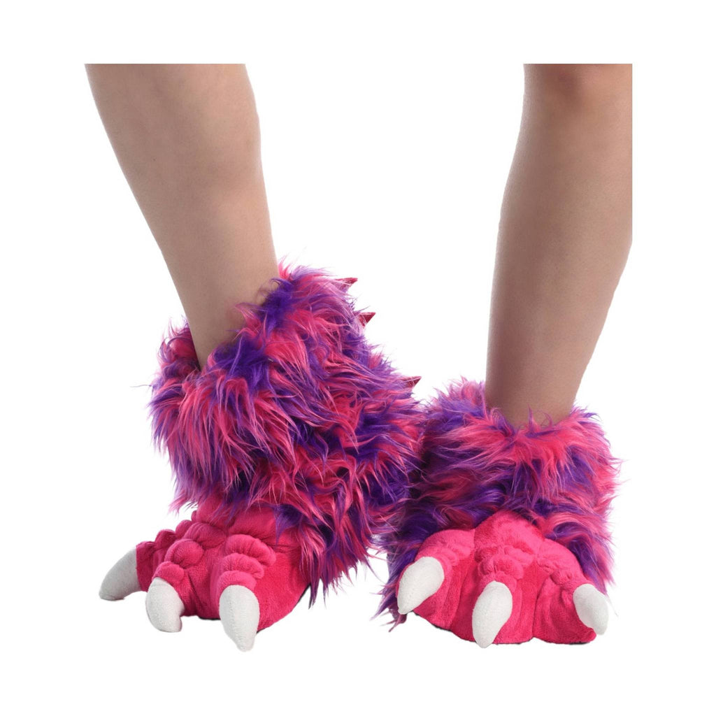 Lazy One Monster Paw Slipper - Pink - Lenny's Shoe & Apparel