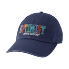 Life Is Good Optimist Athletic Cap - Darkest Blue - Lenny's Shoe & Apparel