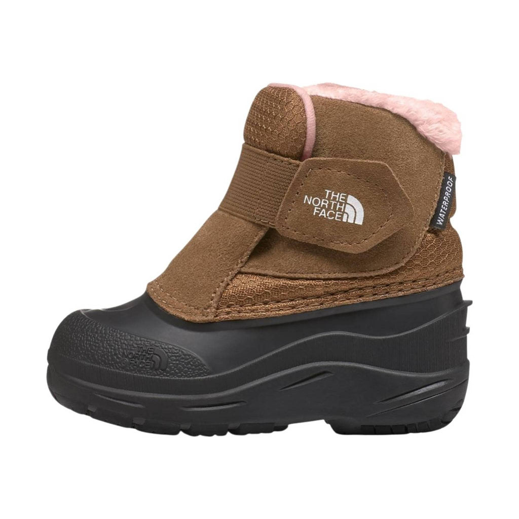 North Face Kids' Toddler Alpenglow II Winter Boots - Pinecone Brown/Peach Pink - Lenny's Shoe & Apparel