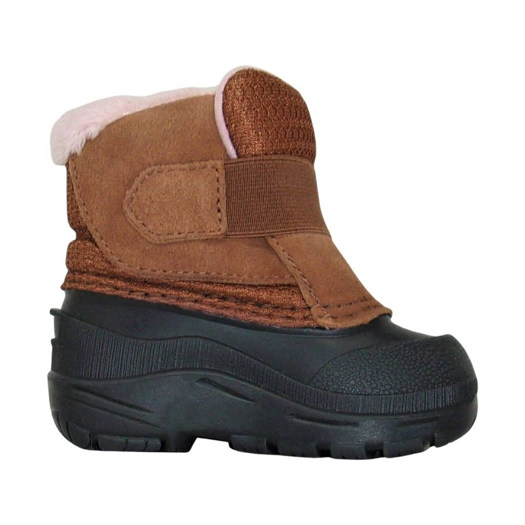 North Face Kids' Toddler Alpenglow II Winter Boots - Pinecone Brown/Peach Pink - Lenny's Shoe & Apparel