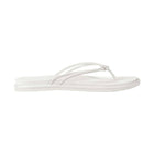 Olukai Women's Aka Flip Flop - White - Lenny's Shoe & Apparel