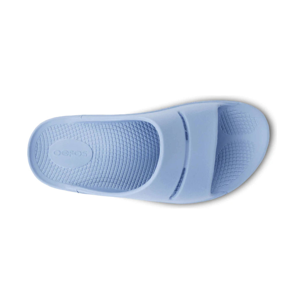 OOfos OOahh Slide - Neptune Blue - Lenny's Shoe & Apparel