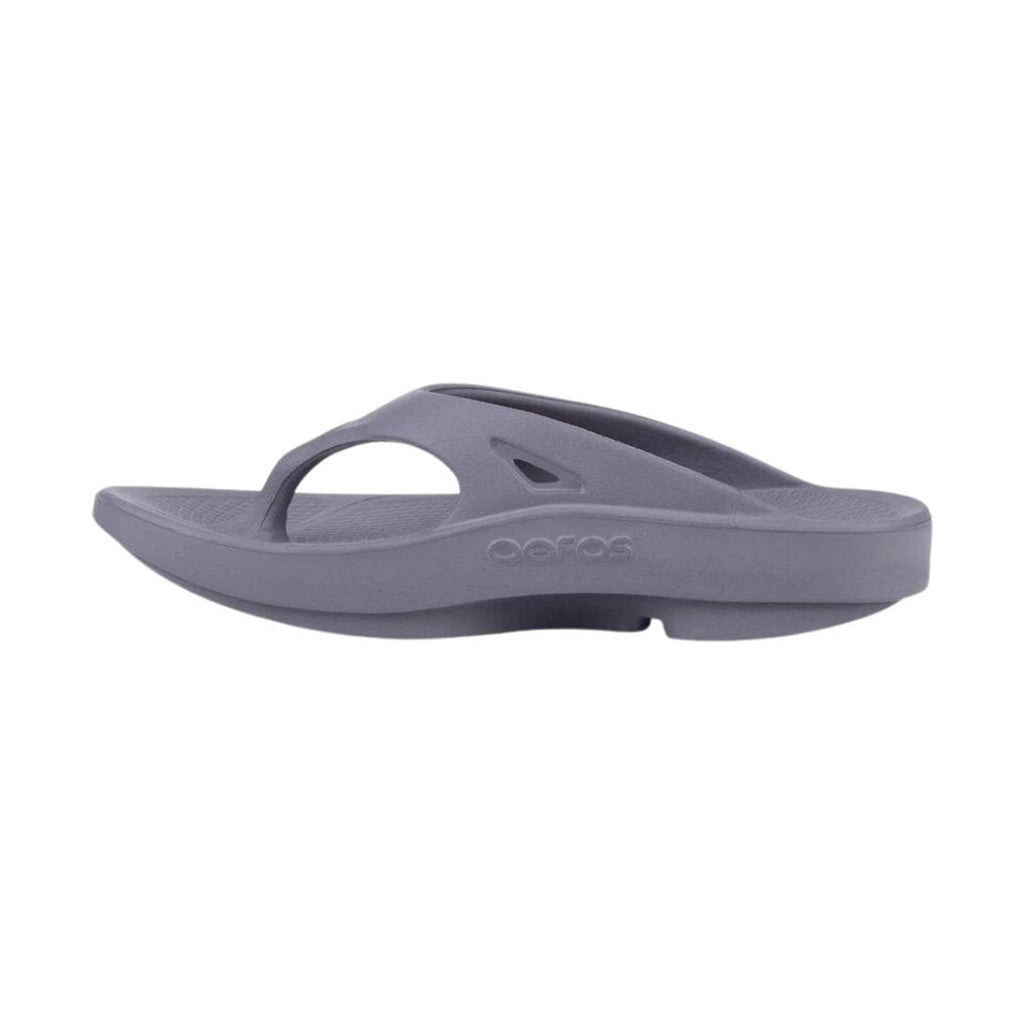 OOfos OOriginal Flip Flop - Slate - Lenny's Shoe & Apparel