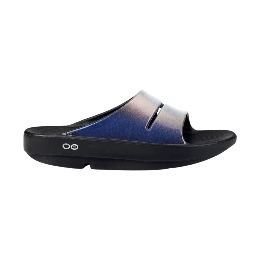 OOfos Women's OOahh Luxe Slide - Calypso - Lenny's Shoe & Apparel