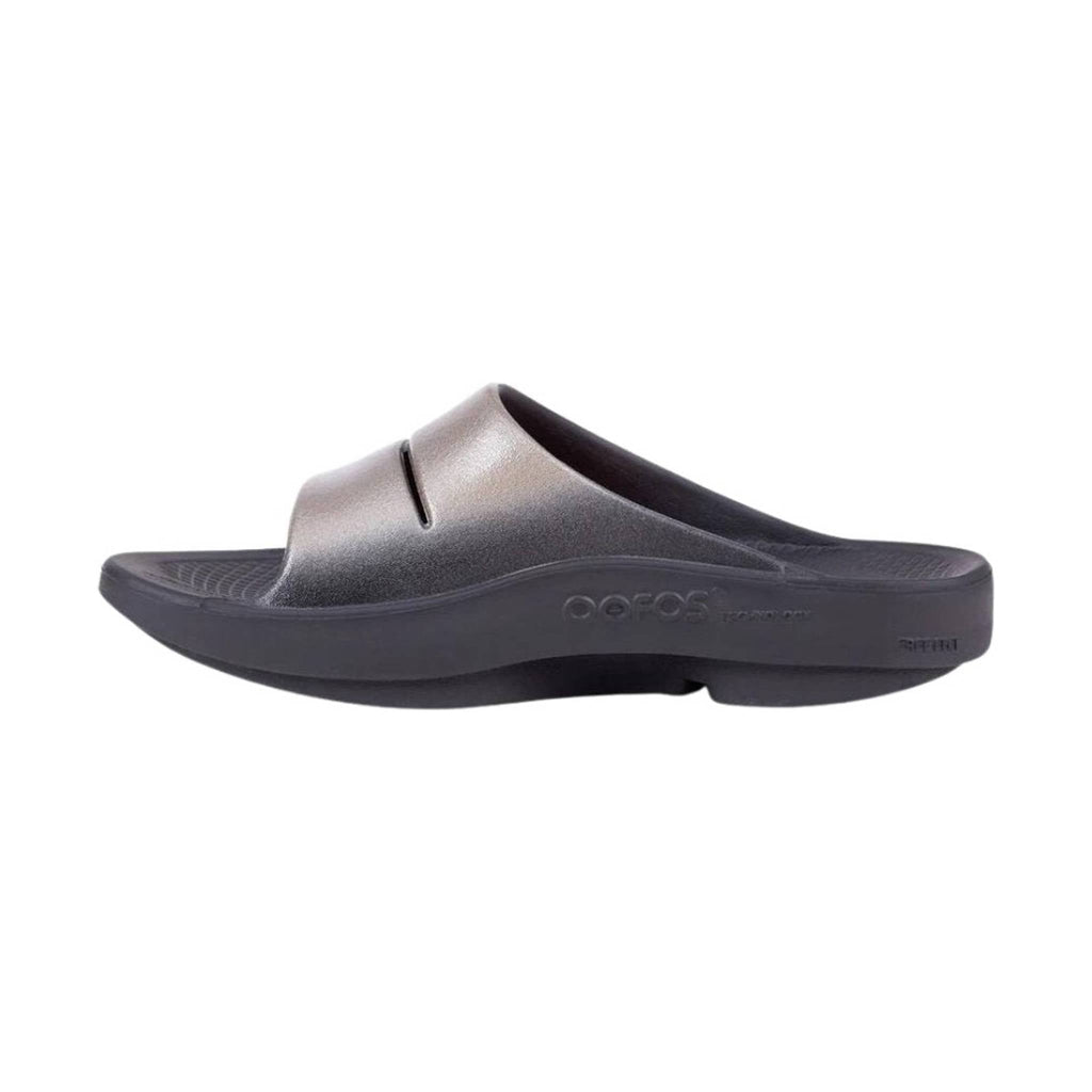 OOfos Women's OOahh Luxe Slide - Latte - Lenny's Shoe & Apparel