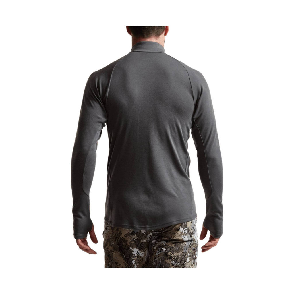 Sitka Men's Core Merino 220 Half Zip Top - Lead - Lenny's Shoe & Apparel