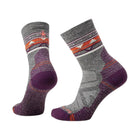 Smartwool Women's Hike Light Cushion Zig Zag Valley Mid Crew Socks - Ash-Charcoal - Lenny's Shoe & Apparel