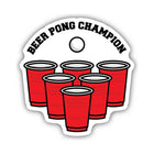 Sticker Northwest Beer Pong Champion - Lenny's Shoe & Apparel