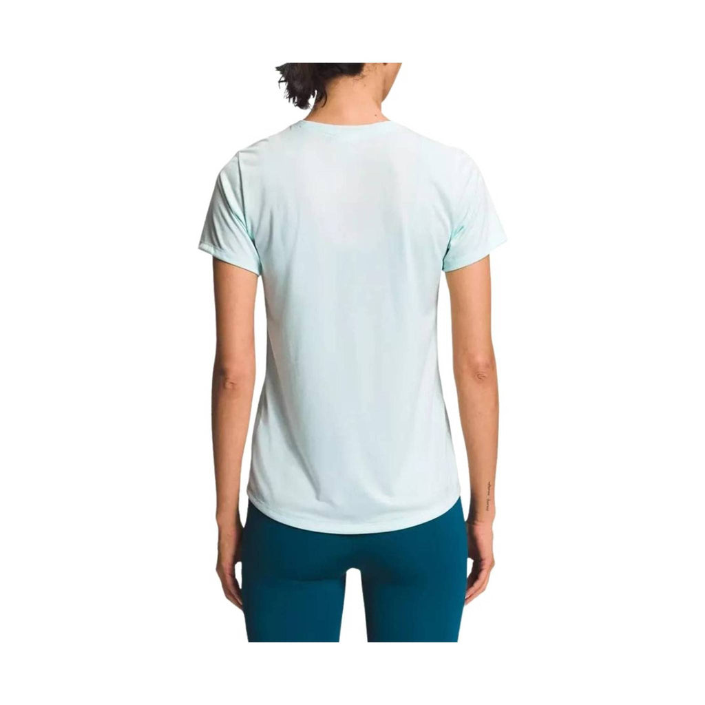 The North Face Women's Elevation Short Sleeve - Skylight Blue - Lenny's Shoe & Apparel