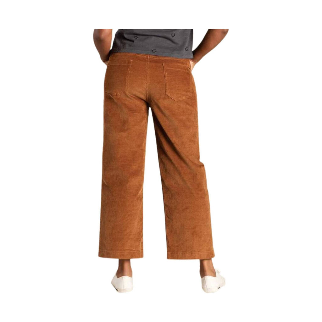 Toad & Co Women's Karuna Cord Wide Leg Pant - Brown Sugar - Lenny's Shoe & Apparel