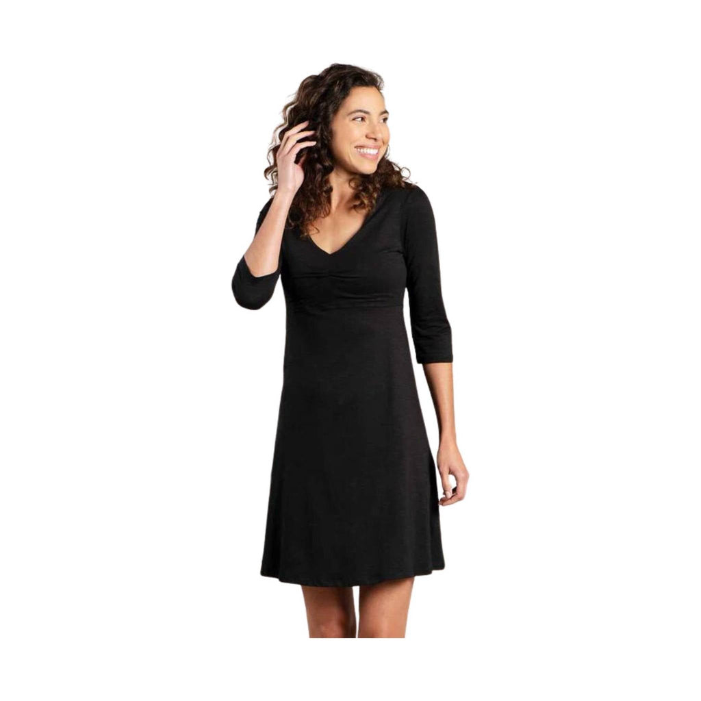 Toad & Co Women's Rosalinda Dress - Black - Lenny's Shoe & Apparel