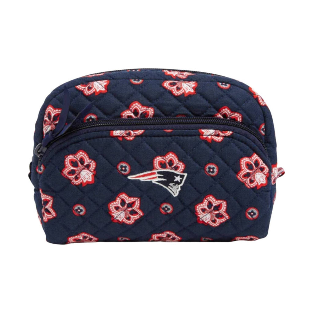 Vera Bradley NFL Medium Cosmetic New England Patriots - Nautical Blue/Red - Lenny's Shoe & Apparel